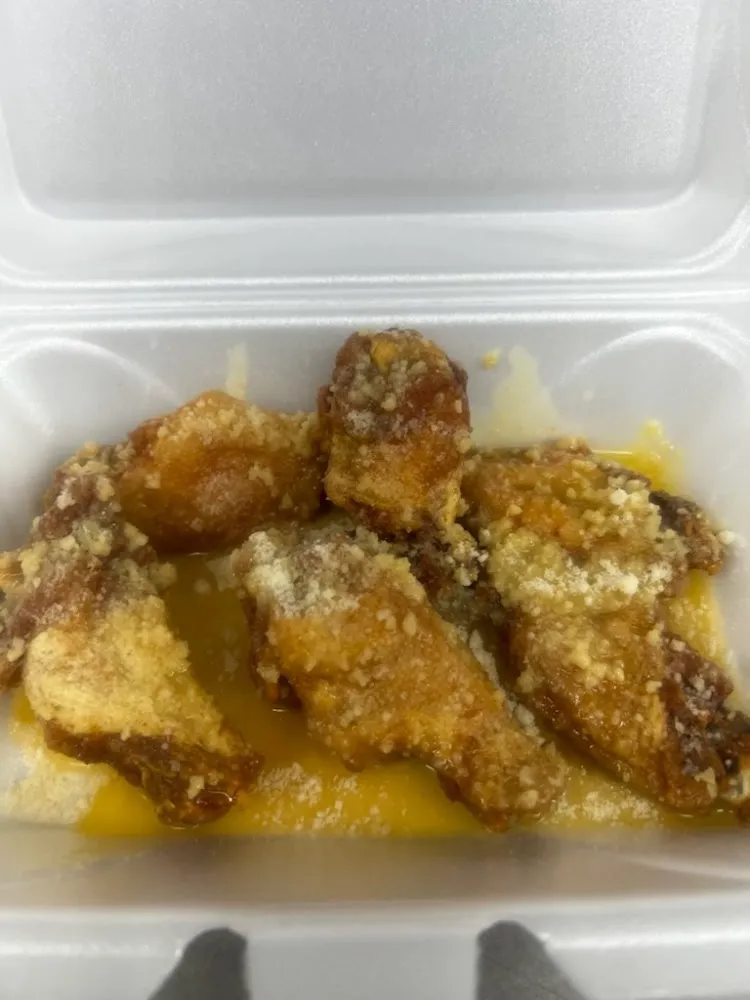 Garlic Parm Wings