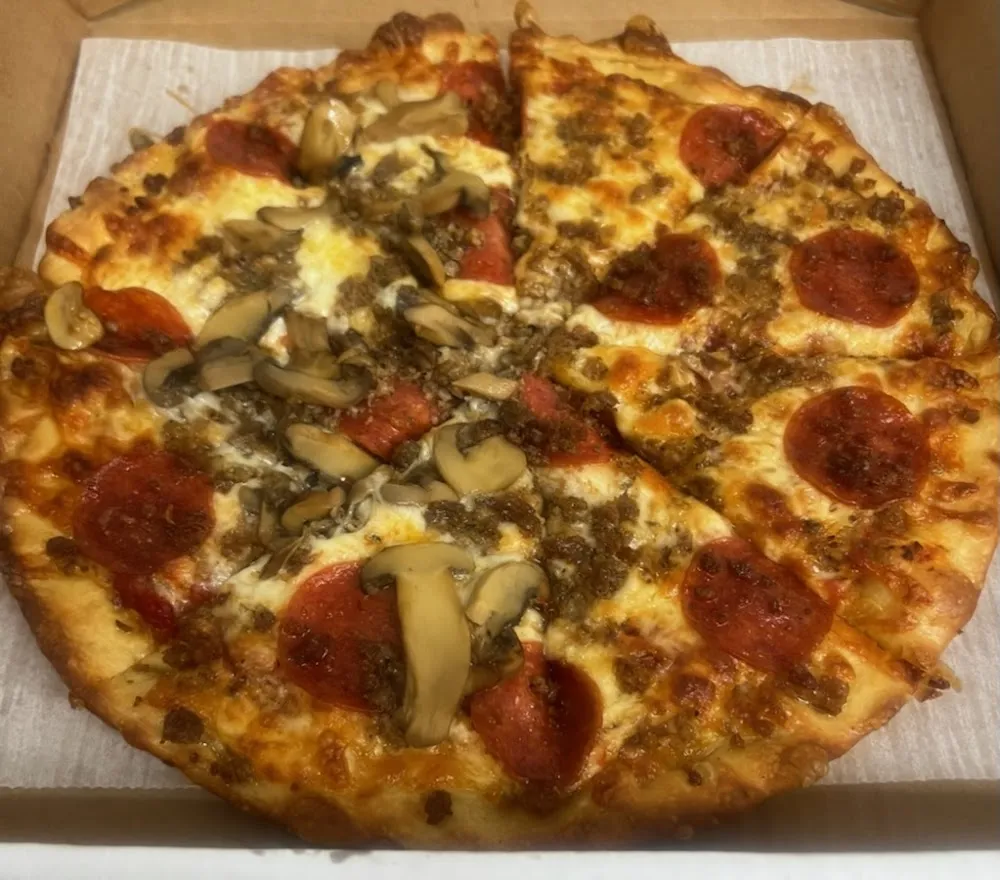 Pepperoni Mushroom Pizza